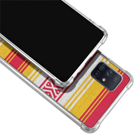 NFL Kansas City Chiefs Trailblazer Galaxy A51 5G Clear Case