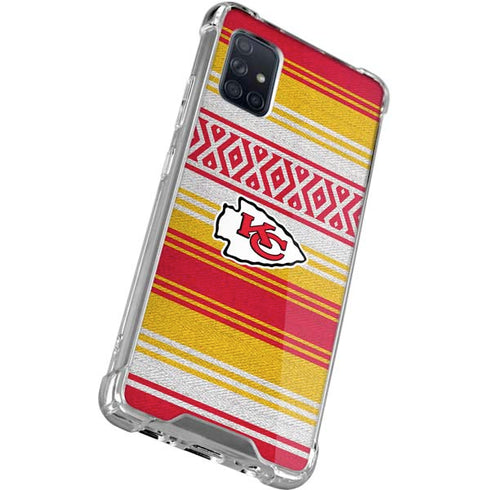NFL Kansas City Chiefs Trailblazer Galaxy A51 5G Clear Case