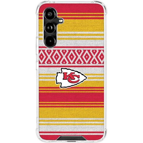 NFL Kansas City Chiefs Trailblazer Galaxy A54 5G Clear Case