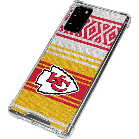 NFL Kansas City Chiefs Trailblazer Galaxy Note20 5G Clear Case