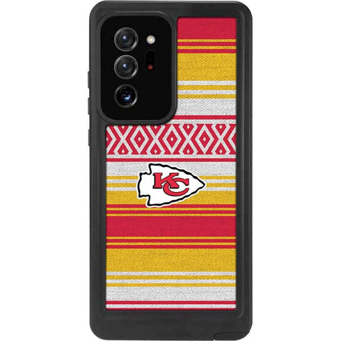 NFL Kansas City Chiefs Trailblazer Galaxy Note20 Ultra 5G Waterproof Case