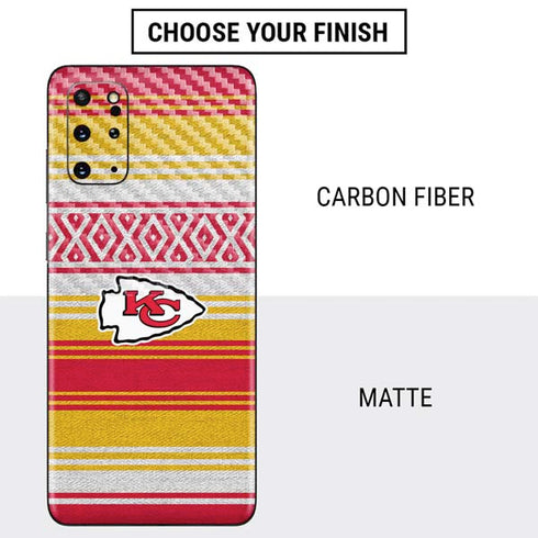 NFL Kansas City Chiefs Trailblazer Galaxy S20 Plus Skin