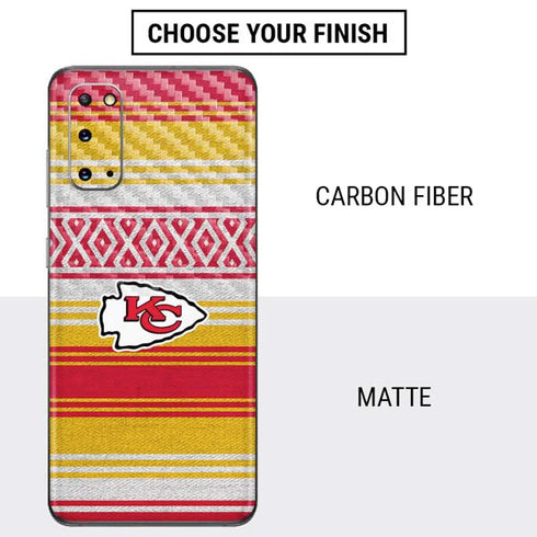 NFL Kansas City Chiefs Trailblazer Galaxy S20 Skin