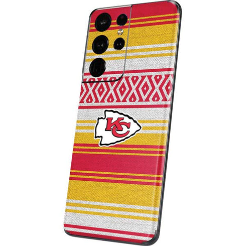 NFL Kansas City Chiefs Trailblazer Galaxy S21 Ultra 5G Skin
