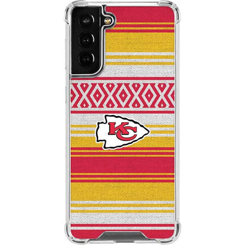 NFL Kansas City Chiefs Trailblazer Galaxy S22 Plus Clear Case