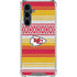 NFL Kansas City Chiefs Trailblazer Galaxy S23 FE Clear Case