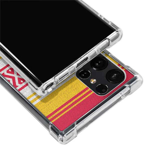 NFL Kansas City Chiefs Trailblazer Galaxy S24 Ultra Clear Case
