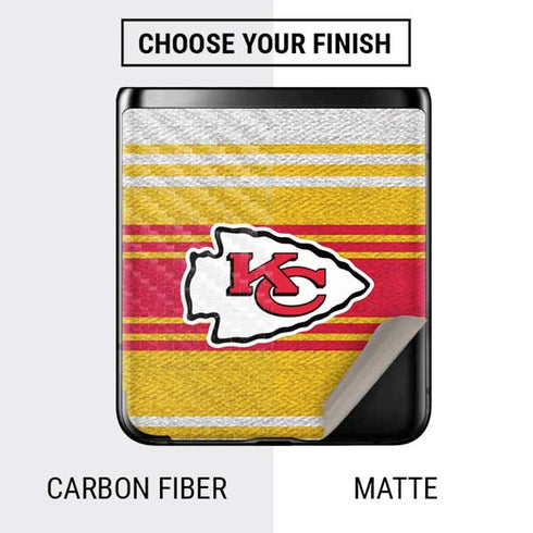 NFL Kansas City Chiefs Trailblazer Galaxy Z Flip Skin