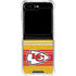 NFL Kansas City Chiefs Trailblazer Galaxy Z Flip5 5G Clear Case