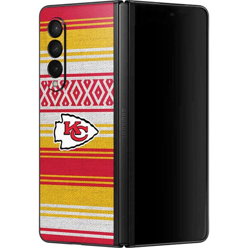 NFL Kansas City Chiefs Trailblazer Galaxy Z Fold3 5G Skin