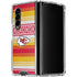 NFL Kansas City Chiefs Trailblazer Galaxy Z Fold4 5G Clear Case