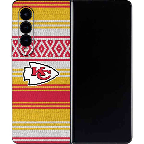 NFL Kansas City Chiefs Trailblazer Galaxy Z Fold4 5G Skin