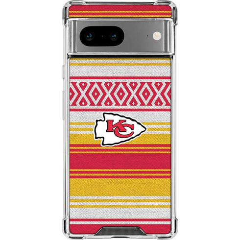 NFL Kansas City Chiefs Trailblazer Google Pixel 8 Clear Case
