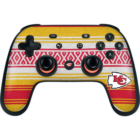 NFL Kansas City Chiefs Trailblazer Google Stadia Controller Skin