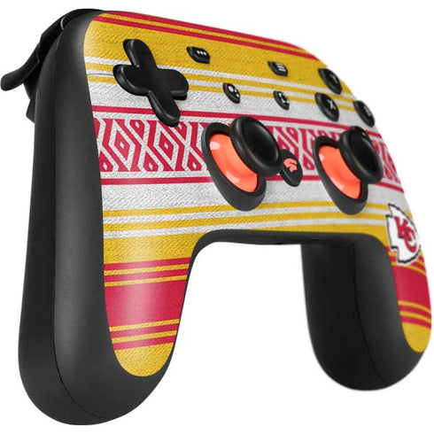 NFL Kansas City Chiefs Trailblazer Google Stadia Controller Skin