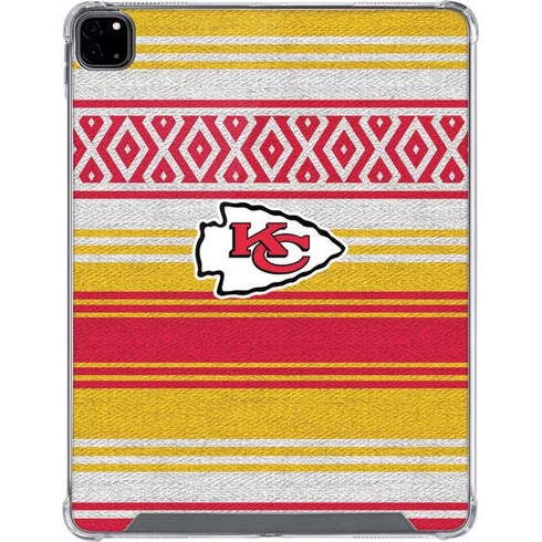 NFL Kansas City Chiefs Trailblazer iPad Pro 12.9in (2020) Clear Case