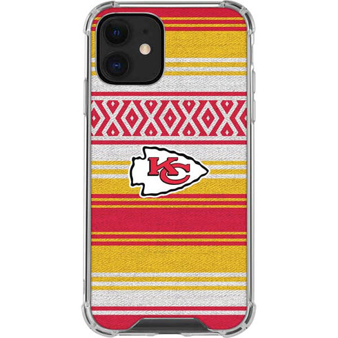NFL Kansas City Chiefs Trailblazer iPhone 12 Mini Clear Case
