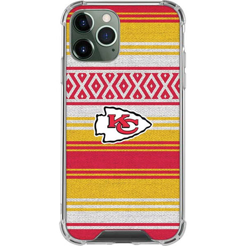 NFL Kansas City Chiefs Trailblazer iPhone 12 Pro Clear Case