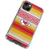 NFL Kansas City Chiefs Trailblazer iPhone 13 Mini Clear Case