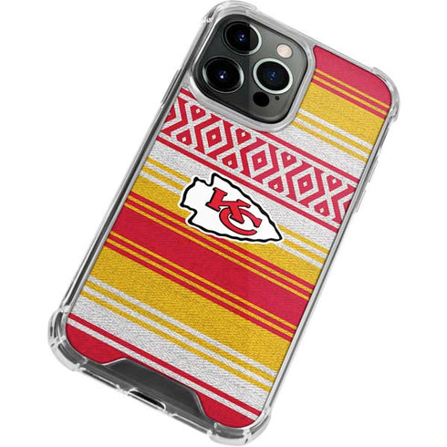 NFL Kansas City Chiefs Trailblazer iPhone 13 Pro Clear Case