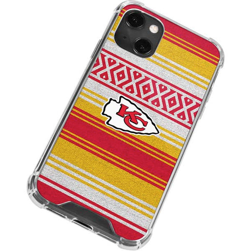 NFL Kansas City Chiefs Trailblazer iPhone 15 Plus Clear Case