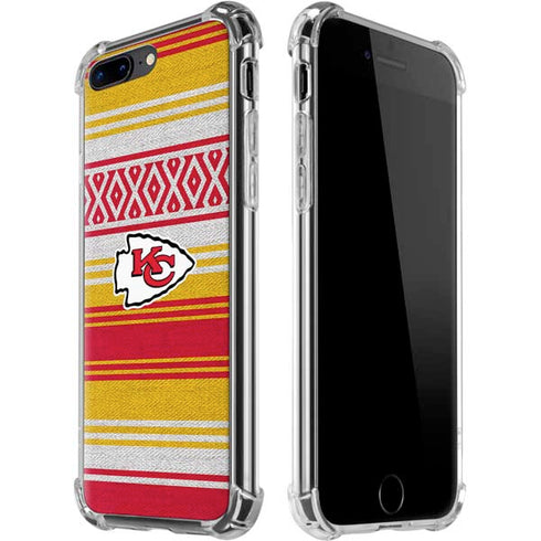 NFL Kansas City Chiefs Trailblazer iPhone 7/8 Plus Clear Case