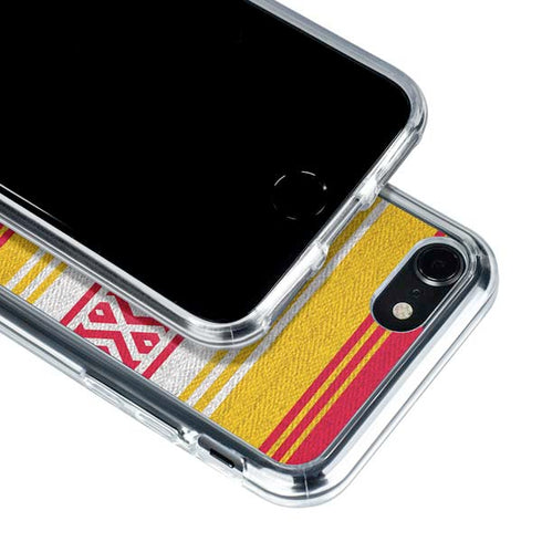 NFL Kansas City Chiefs Trailblazer iPhone SE (2nd & 3rd Gen) Clear Case