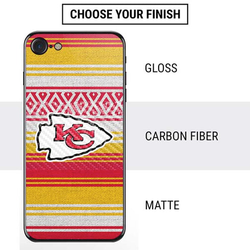 NFL Kansas City Chiefs Trailblazer iPhone SE (2nd & 3rd Gen) Skin
