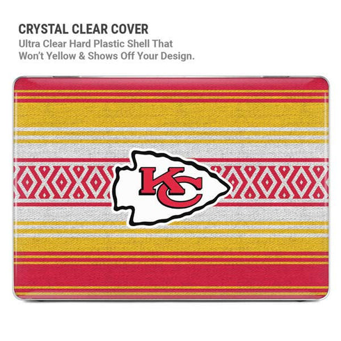 NFL Kansas City Chiefs Trailblazer MacBook Pro 16in (2021-25) Case plus Skin