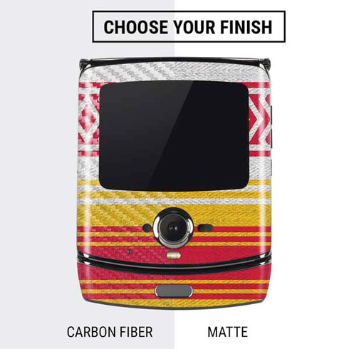 NFL Kansas City Chiefs Trailblazer Motorola RAZR Skin