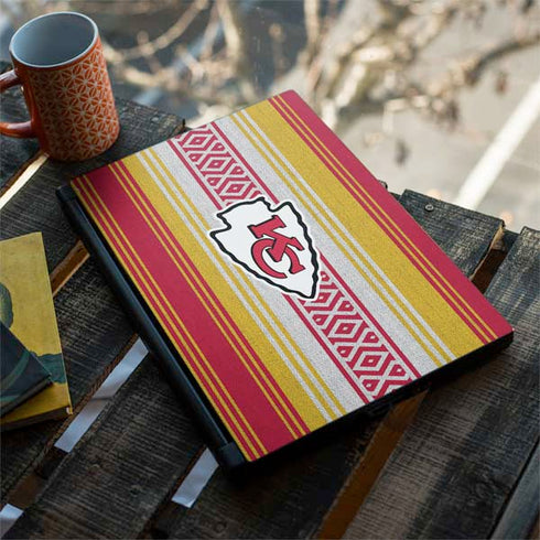 NFL Kansas City Chiefs Trailblazer MSI GS65 Stealth Laptop Skin