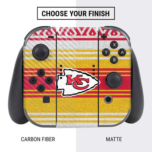 NFL Kansas City Chiefs Trailblazer Nintendo Switch Bundle Skin