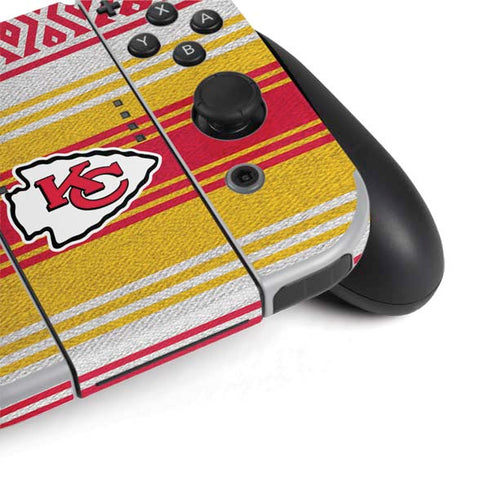 NFL Kansas City Chiefs Trailblazer Nintendo Switch OLED (2021) Skin