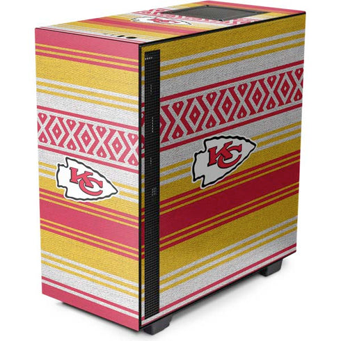 NFL Kansas City Chiefs Trailblazer NZXT H510 Compact ATX Mid-Tower Case Skin
