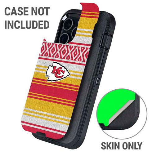 NFL Kansas City Chiefs Trailblazer Otterbox Defender iPhone Skin