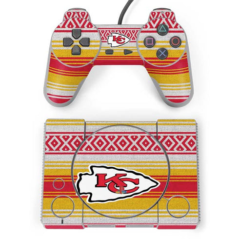 NFL Kansas City Chiefs Trailblazer PlayStation Classic Bundle Skin