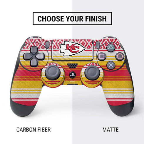 NFL Kansas City Chiefs Trailblazer PS4 Controller Skin