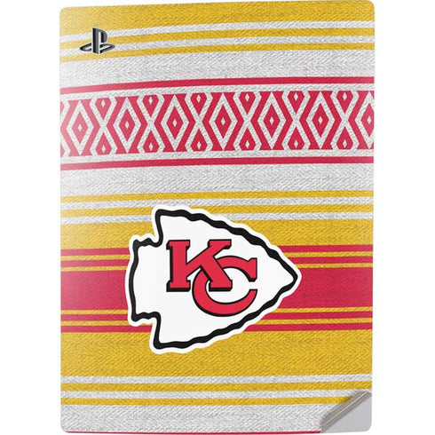 NFL Kansas City Chiefs Trailblazer PS5 Digital Edition Console Skin