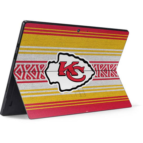 NFL Kansas City Chiefs Trailblazer Surface Pro 7 Skin