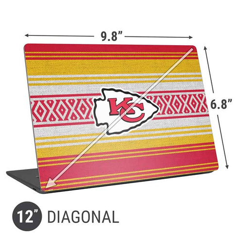 NFL Kansas City Chiefs Trailblazer Universal Laptop 12in (9.8 x 6.8in) Skin
