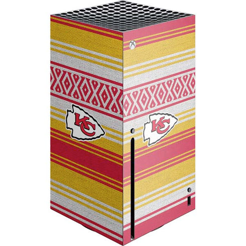 NFL Kansas City Chiefs Trailblazer Xbox Series X Console Skin