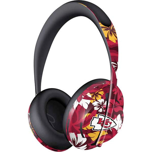 NFL Kansas City Chiefs Tropical Print Bose Noise Cancelling Headphones 700 Skin
