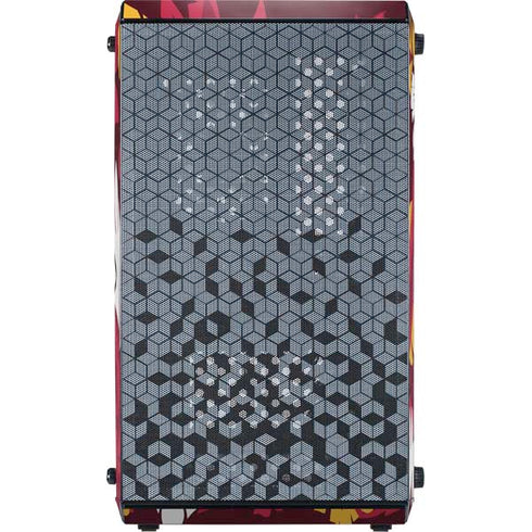 NFL Kansas City Chiefs Tropical Print Cooler Master MasterBox Q300L Mini Tower Skin