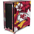NFL Kansas City Chiefs Tropical Print Corsair 4000D Tempered Glass Mid-Tower ATX Case Skin