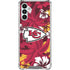 NFL Kansas City Chiefs Tropical Print Galaxy A13 5G Clear Case