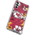 NFL Kansas City Chiefs Tropical Print Galaxy A13 5G Clear Case