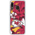 NFL Kansas City Chiefs Tropical Print Galaxy A20 Clear Case