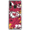 NFL Kansas City Chiefs Tropical Print Galaxy A30 Clear Case