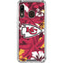 NFL Kansas City Chiefs Tropical Print Galaxy A30 Clear Case