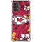 NFL Kansas City Chiefs Tropical Print Galaxy A32 5G Clear Case